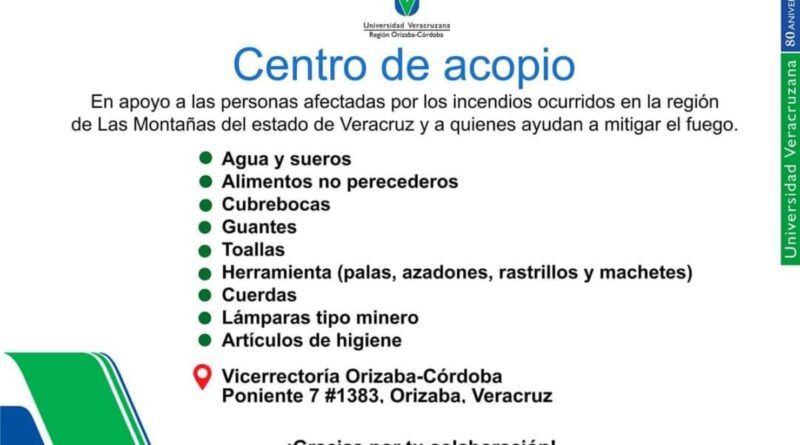 Centro de Acopio UV