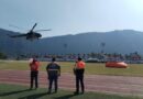 Aeronaves de la SEMAR y Fuerza Civil de Veracruz se suman a los trabajos de combate de incendios