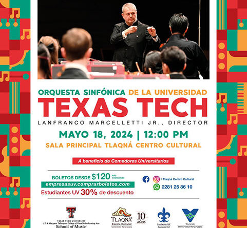 Orquesta Texas Tech University en concierto benéfico de Comedores UV