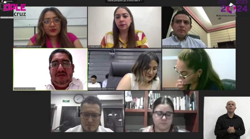 Aprueba OPLE Veracruz método de selección para moderadoras y moderadores de los debates a diputaciones locales