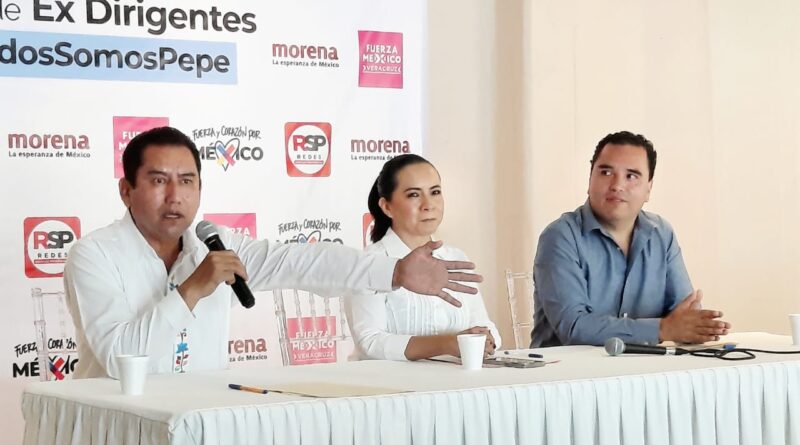 Exdirigentes de Morena, Fuerza por México y RSP conforman el grupo político #TodosSomos Pepe