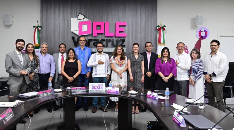 Se coordinan INE y OPLE Veracruz para Elección Concurrente del 2 de junio