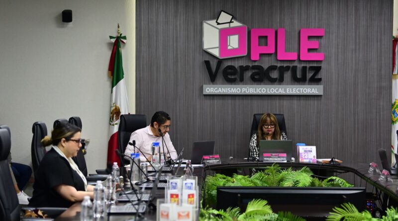 Consejo General del OPLE-Ver verifica principio constitucional de paridad de género horizontal del PRI
