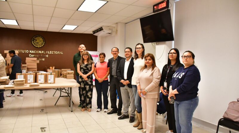 Entrega Ople Ver al INE-Ver documentación electoral para Voto Anticipado del proceso 2024-2025