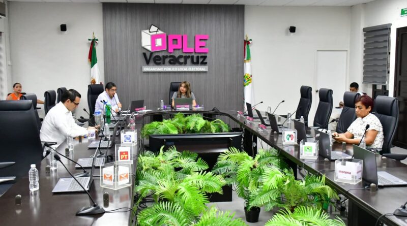Consejo General del OPLE Veracruz aprueba muestras aleatorias para verificar medidas de seguridad