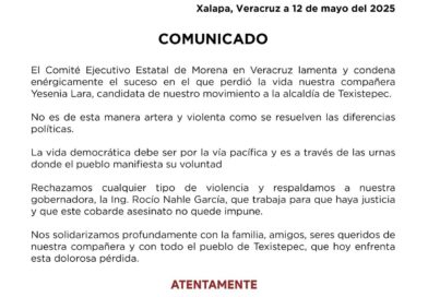 Posicionamiento del CEE de Morena Veracruz sobre hechos de violencia en Texistepec