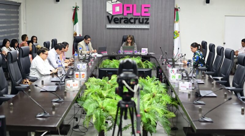 Consejo General del OPLE Veracruz resuelve sustituciones por renuncia de candidaturas presentadas por partidos políticos
