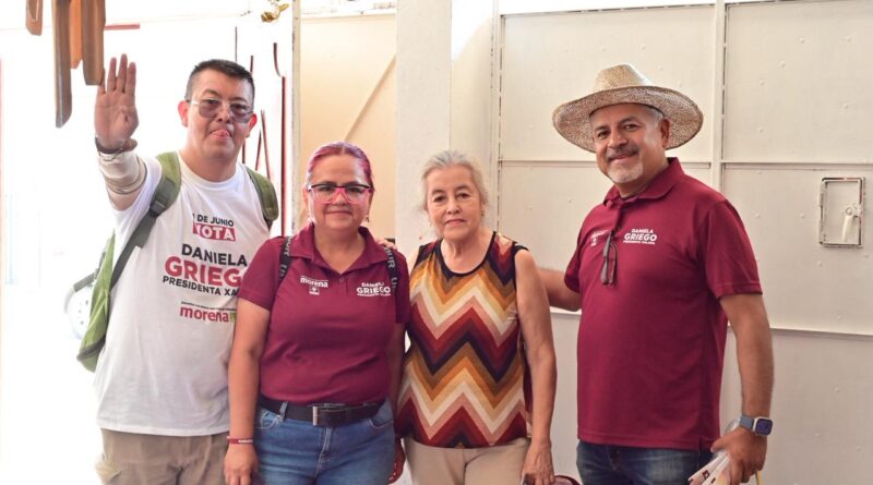 Xalapa está con Daniela Griego porque es mujer de resultados; la morenista lidera preferencias en encuestas