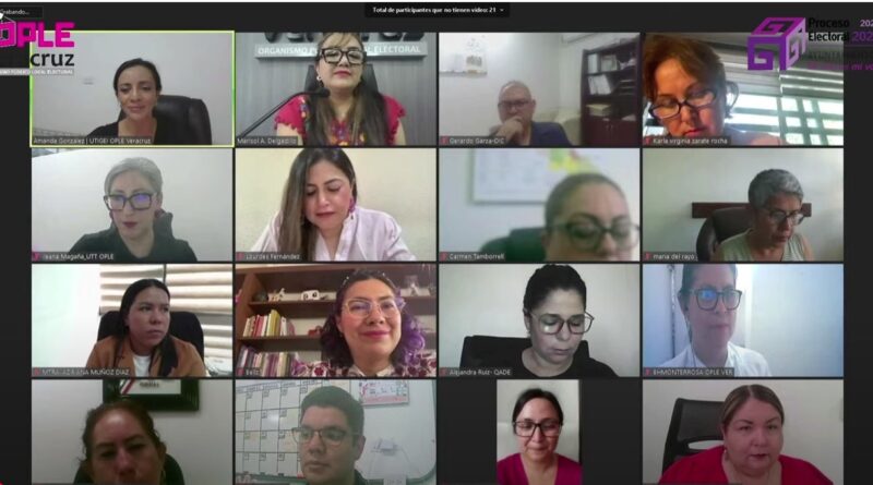Consejera del INE imparte conferencia virtual “Más allá del 50%: El liderazgo político de las mujeres en Veracruz”