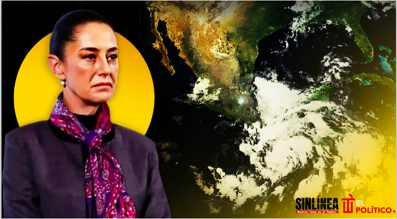 Sheinbaum activó planes de emergencia ante la llegada de la tormenta tropical Erick