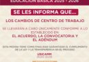 Proceso de Cambios de Centro de Trabajo apegado a legalidad: SEV