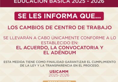 Proceso de Cambios de Centro de Trabajo apegado a legalidad: SEV