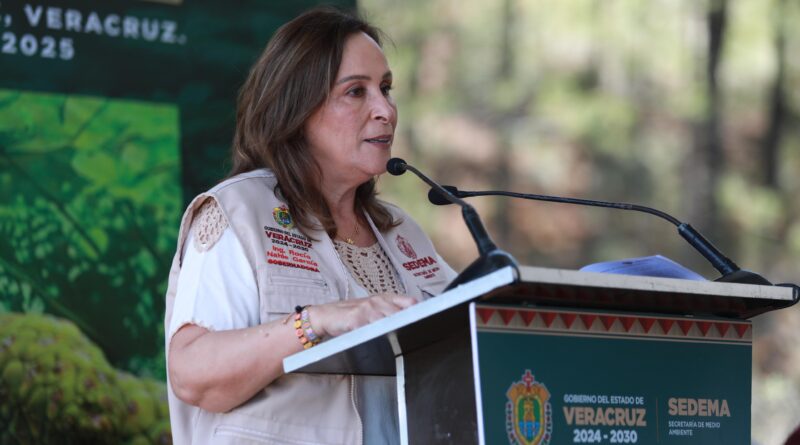 Rocío Nahle pone en marcha programa estatal Pulmones Verdes para 30 Áreas Naturales Protegidas