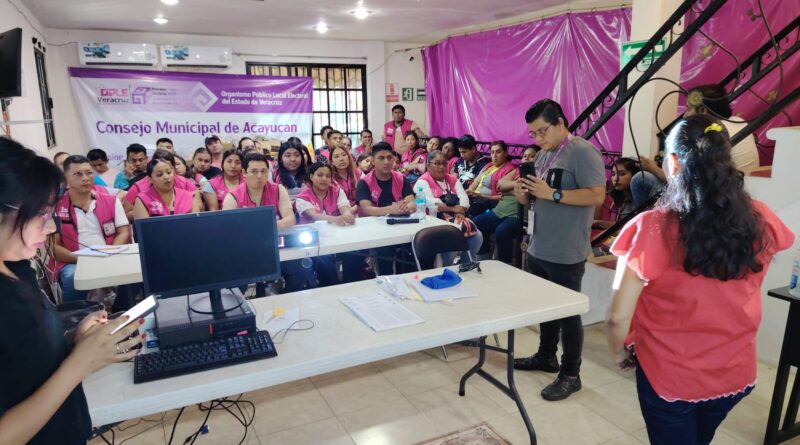 OPLE Veracruz inicia capacitación para SEL y CAEL sobre el escrutinio y cómputo de la elección para personas juzgadoras