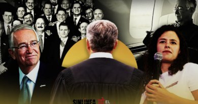 El juez Esteban Tapia amenazó con multas y prisión contra Luisa Alcalde, sin ser árbitro electoral