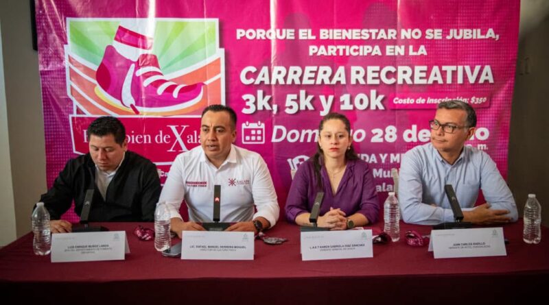 ‘Por el Bien de Xalapa: Corre, Trota o Camina’ 2026; invita Ayuntamiento de Xalapa