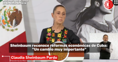 Sheinbaum reconoce reformas económicas de Cuba