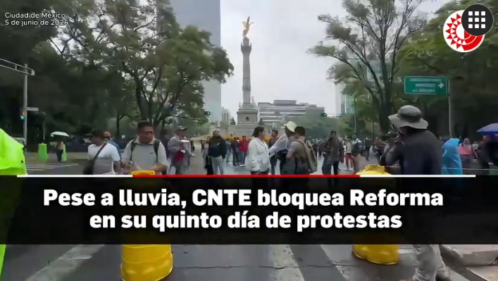 CNTE anuncia protestas en el AICM y en el Estadio Azteca en el Mundial