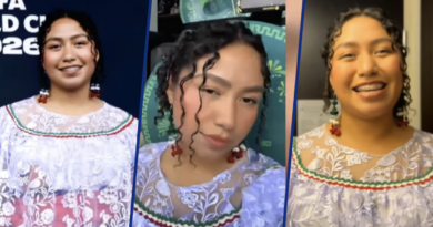 La veracruzana, ganadora del boleto de Sheinbaum SÍ fue a inauguración del Mundial