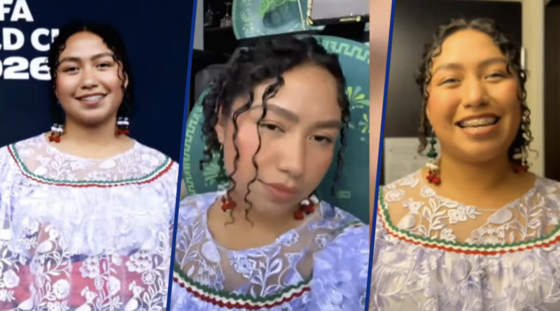La veracruzana, ganadora del boleto de Sheinbaum SÍ fue a inauguración del Mundial