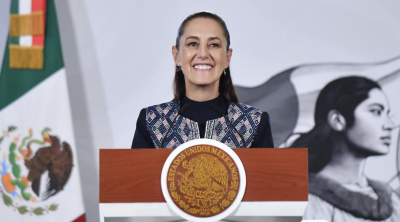 Sheinbaum celebra triunfo de México