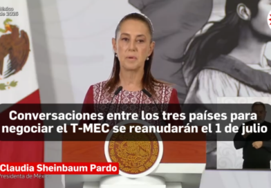 Conversaciones para negociar el T-MEC se reanudarán el 1 de julio