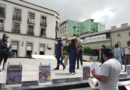 Se manifiestan integrantes del Comité Clasista de Lucha de la CNTE-Veracruz