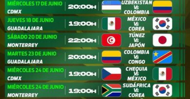#Consulta Calendario Mundialista en México 2026