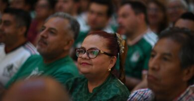 Zona Fan en Xalapa vibró con la goliza del Tri a Chequia