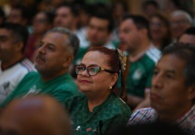 Zona Fan en Xalapa vibró con la goliza del Tri a Chequia