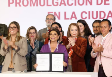 Clara Brugada encabeza promulgación de Ley de Cuidados en CDMX