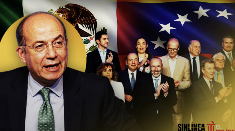 Desde España Calderón critica a México ‘va en la misma vía que Venezuela’