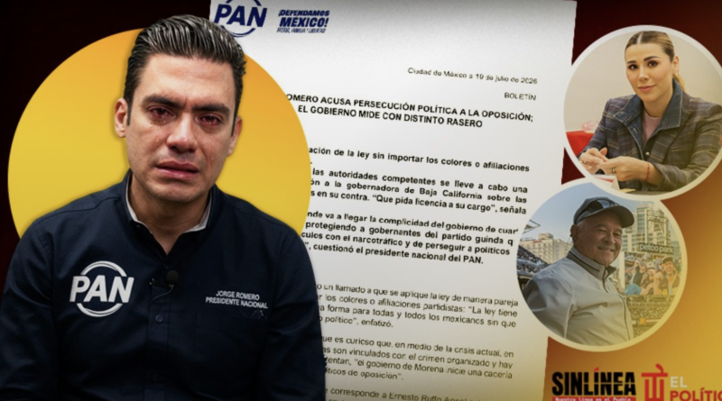 PAN acusa persecución política en México contra la oposición​