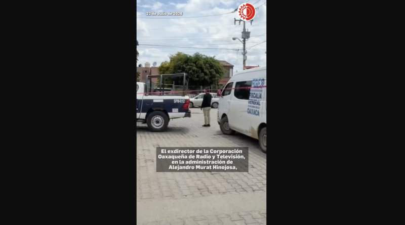 Asesinan al periodista Alejandro Leyva Aguilar en Oaxaca mientras desayunaba