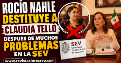 Destituye Rocío Nahle a Claudia Tello de la SEV; nombra a Raquel Bonilla nueva titular