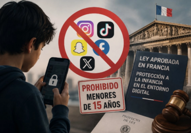 Francia aprueba prohibir el uso de redes sociales a los menores de 15 años