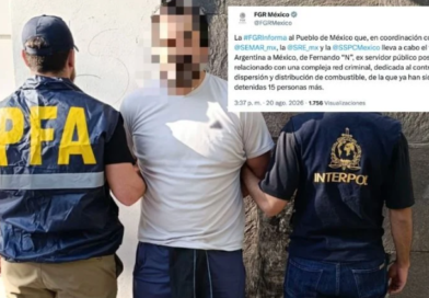 FGR confirma el traslado de Argentina a México de exmarino Fernando «N»