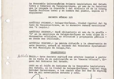 ¿Por qué Jalapa se escribe con X?