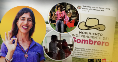 Yani Valencia, mujer que quiso reventar evento de Sheinbaum en Colima