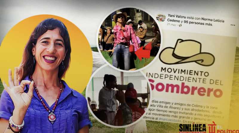 Yani Valencia, mujer que quiso reventar evento de Sheinbaum en Colima