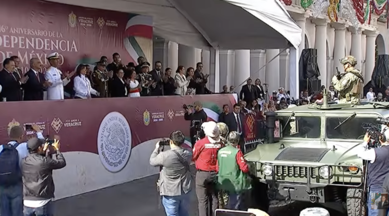 ▶️ Rocío Nahle | Transmisión en vivo | Desfile por el 216 aniversario de la Independencia de México
