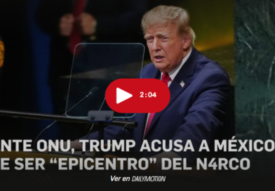 Trump en la ONU: acusa a México de ser “epicentro” del narco, pero destaca avances con su gobierno
