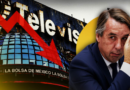 Televisa se desploma en BMV por salida del IPC; registra su peor caída en 25 años
