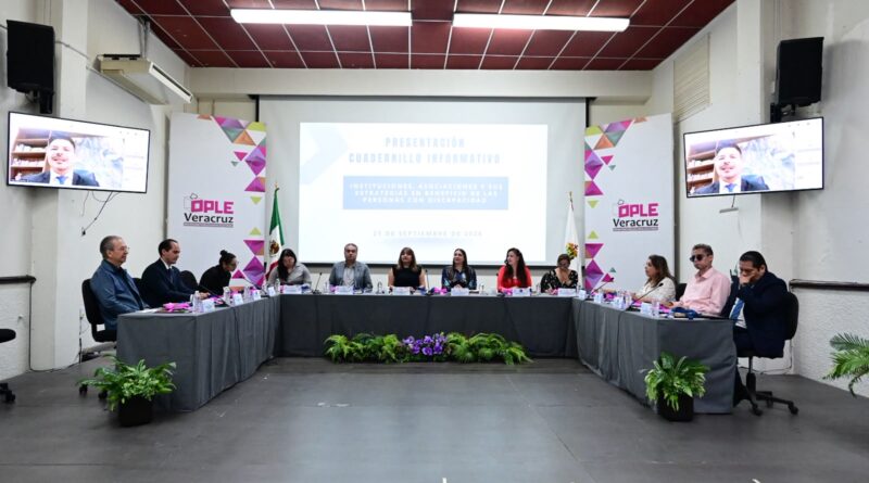 OPLE Veracruz punta de lanza en acciones en favor de las personas con discapacidad