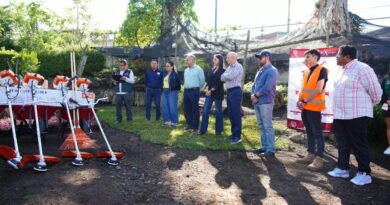 Dirección de Medio Ambiente de Xalapa recibe donación de herramientas; fortalecerán labores