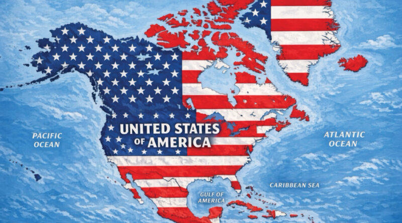 El nuevo mapa de Trump: “anexa” a México, Canadá y Groenlandia a EE.UU.; Claudia Sheinbaum lanza mensaje sobre soberanía