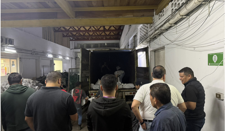OPLE Veracruz embarca documentación electoral para su destrucción ecológica