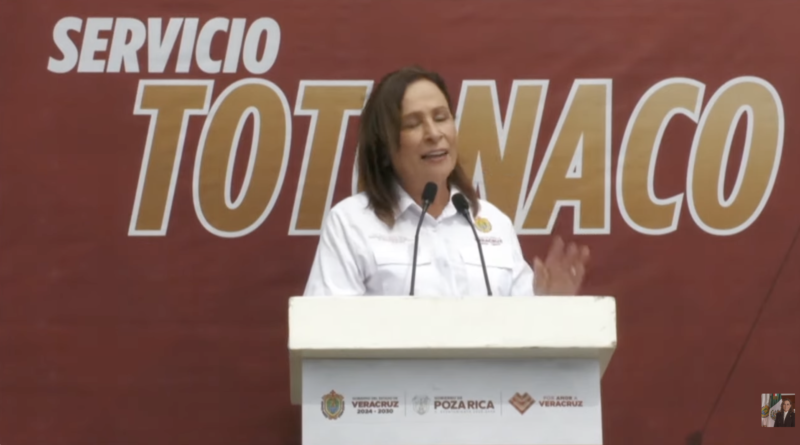 Rocío Nahle | Transmisión en vivo | Banderazo de inicio del Servicio Totonaco en Poza Rica 🚌