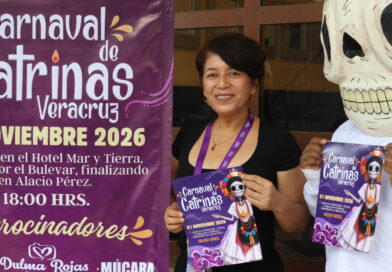 Está lista la 8va edición del Carnaval de Catrinas en el puerto de Veracruz: Dulma