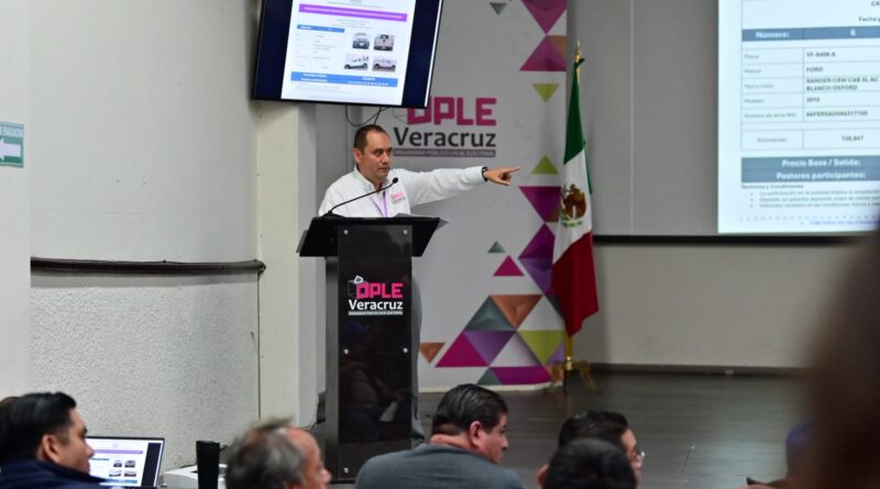 Total apertura de procesos administrativos, OPLE Veracruz realiza subasta pública